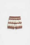Wavy Knit Short  Teddy  hi-res