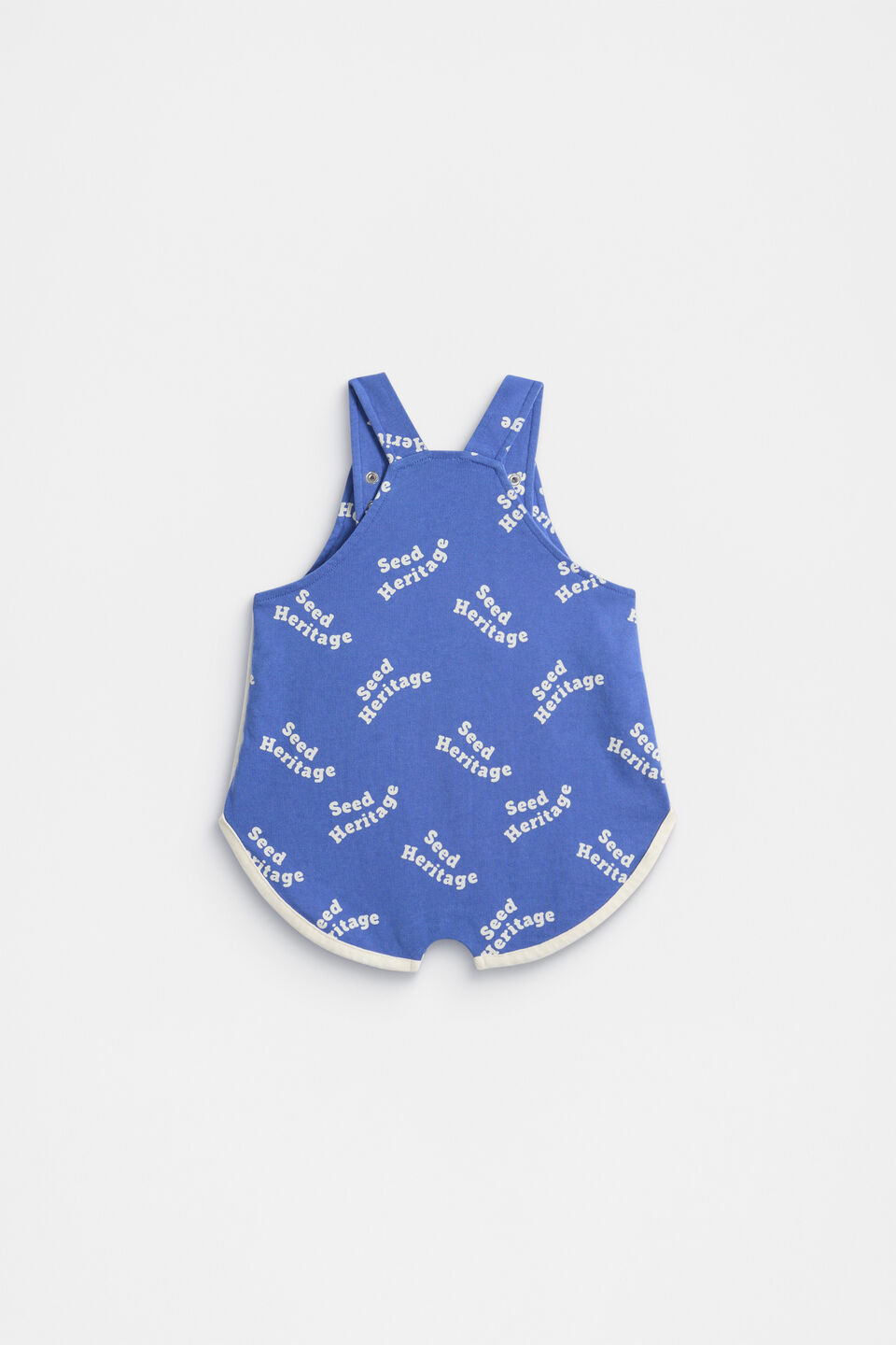 Sporty Logo Overall  Azure Blue