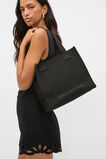 Seed Knit Tote  Black  hi-res