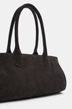 Suede East West Tote  Chocolate  hi-res