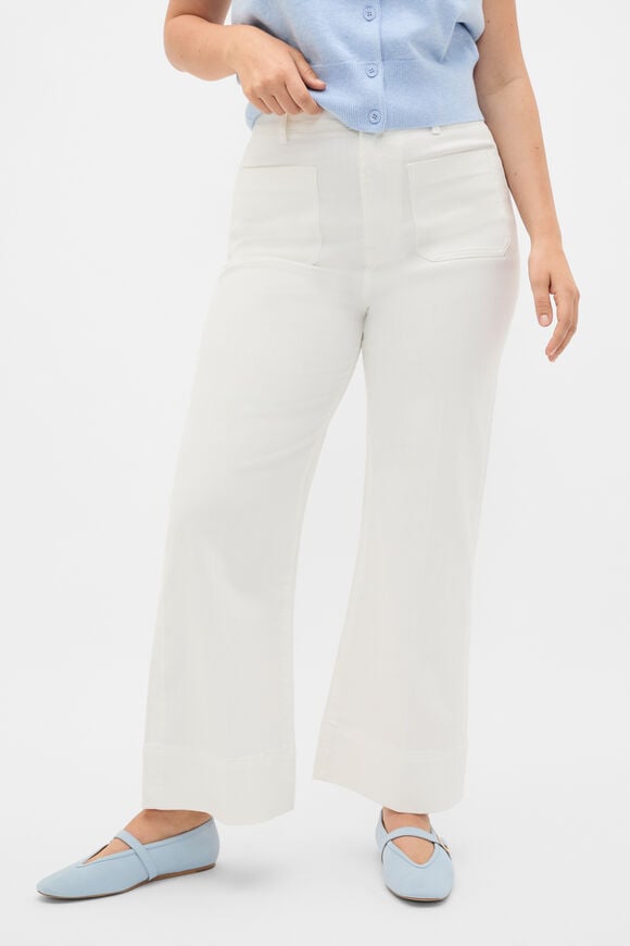 Core Wide Leg Pocket Jean  Cloud Cream  hi-res