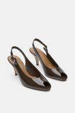 Emery Peep Toe Heel  Chocolate  hi-res