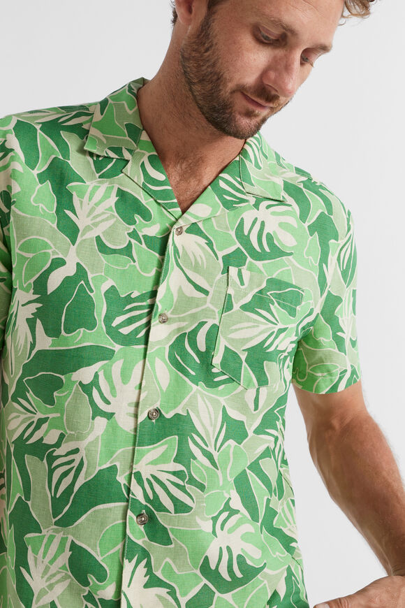 Abstract Foliage Resort Shirt  Abstract Foliage  hi-res
