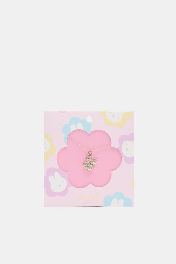 Bunny Jewel Necklace  Multi  hi-res