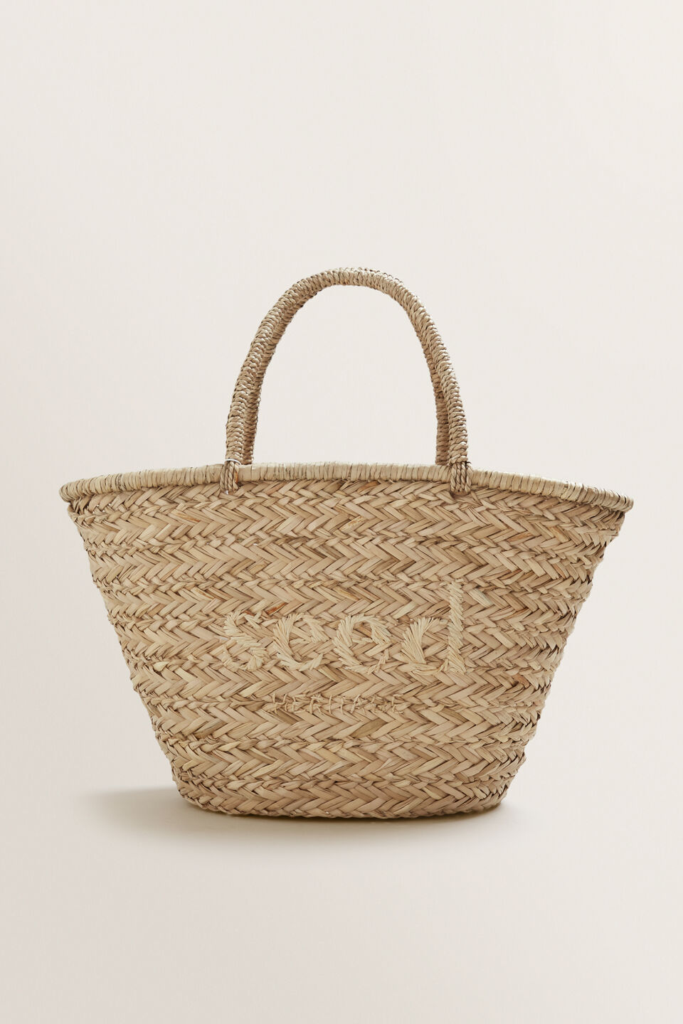 Seed Straw Tote  