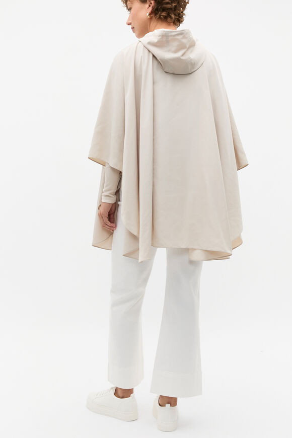 Packable Rain Poncho  Oat  hi-res