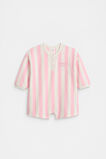 Stripe Logo Oversized Jumpsuit  Bubblegum  hi-res