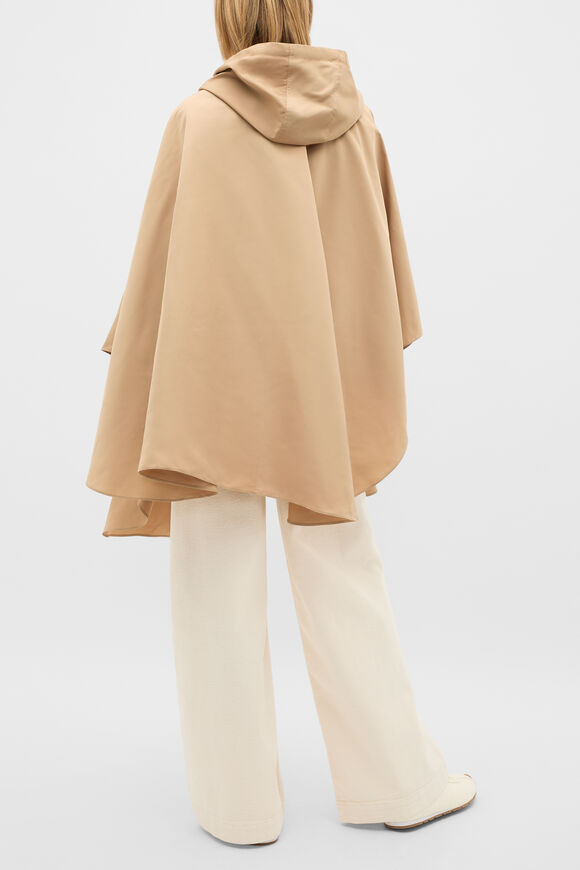 Packable Rain Poncho  Sandstone  hi-res