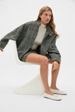 Oversized Textured Jacket  Pale Slate Crossdye  hi-res
