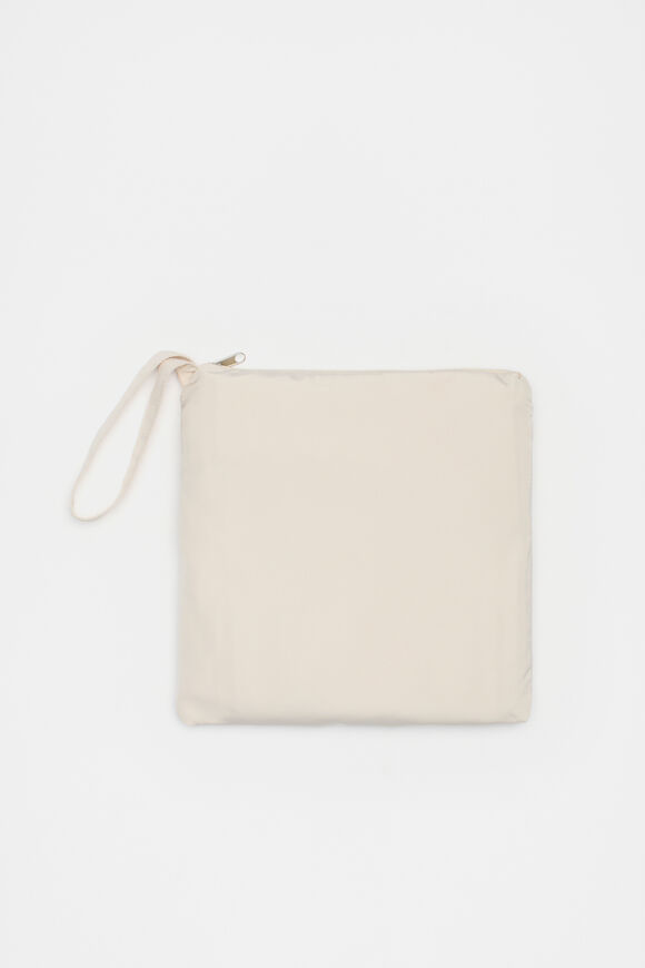 Packable Rain Poncho  Oat  hi-res