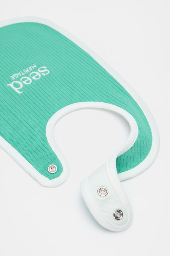 Logo Rib Bib  Jade Green  hi-res