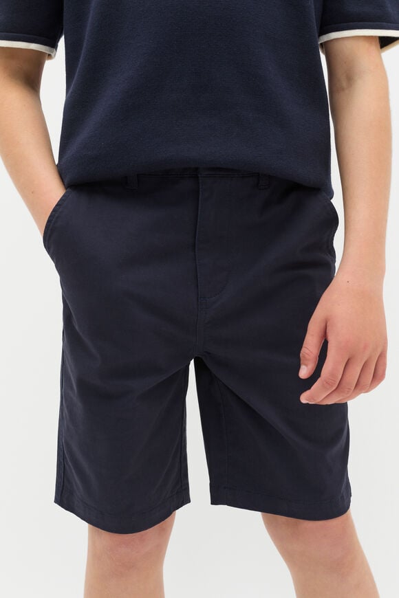 Chino Short  Midnight Blue  hi-res