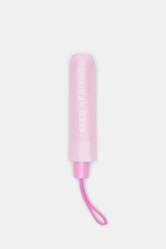 Colourblock Umbrella  Pink Multi  hi-res