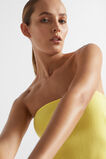 Rib Strapless Bodice  Lemon Drop  hi-res