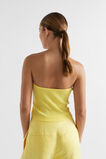 Rib Strapless Bodice  Lemon Drop  hi-res