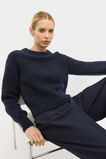 Lofty Crew Neck Knit  Twilight Blue  hi-res