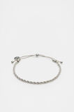 Fine Rope Bracelet  Silver  hi-res
