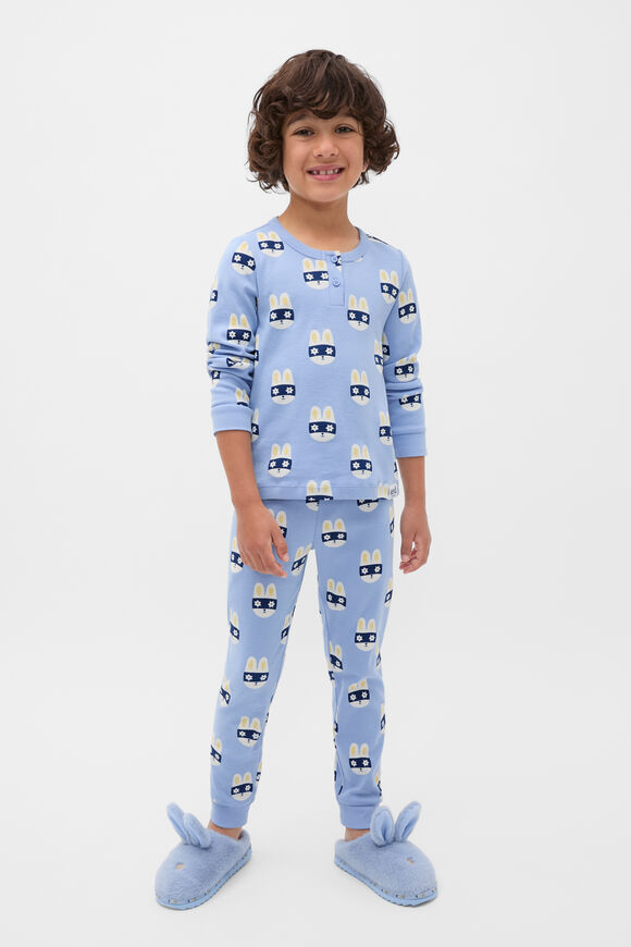 Super Bunny Pyjama  Cloud Blue  hi-res