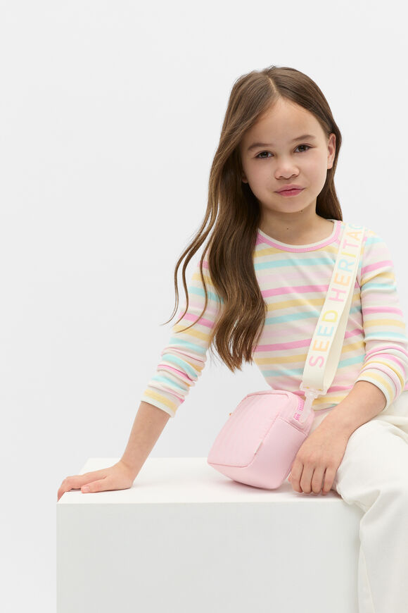 Quilted Nylon Bag  Cherry Blossom  hi-res