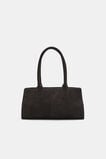 Suede East West Tote  Chocolate  hi-res