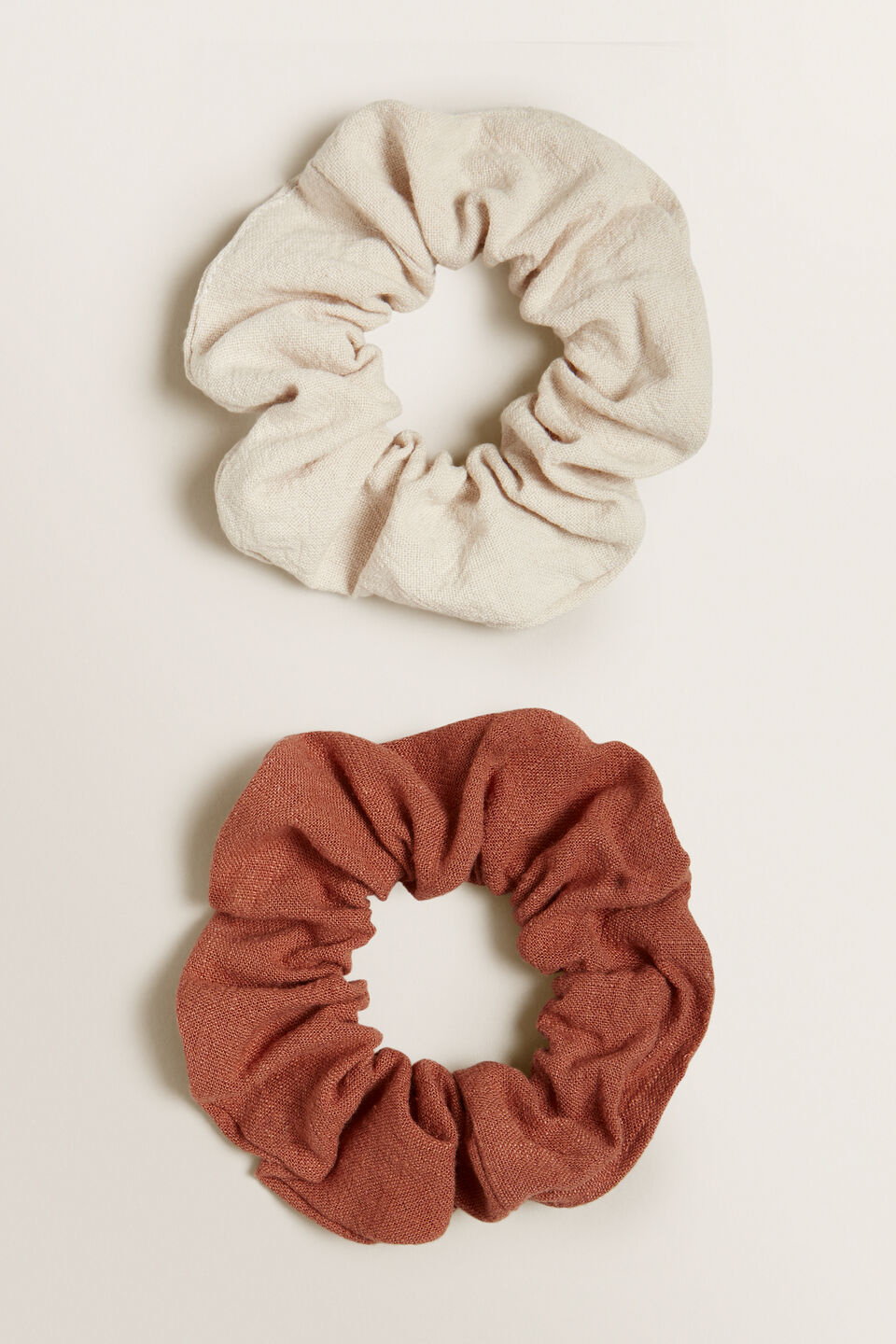 Linen Look Scrunchie  