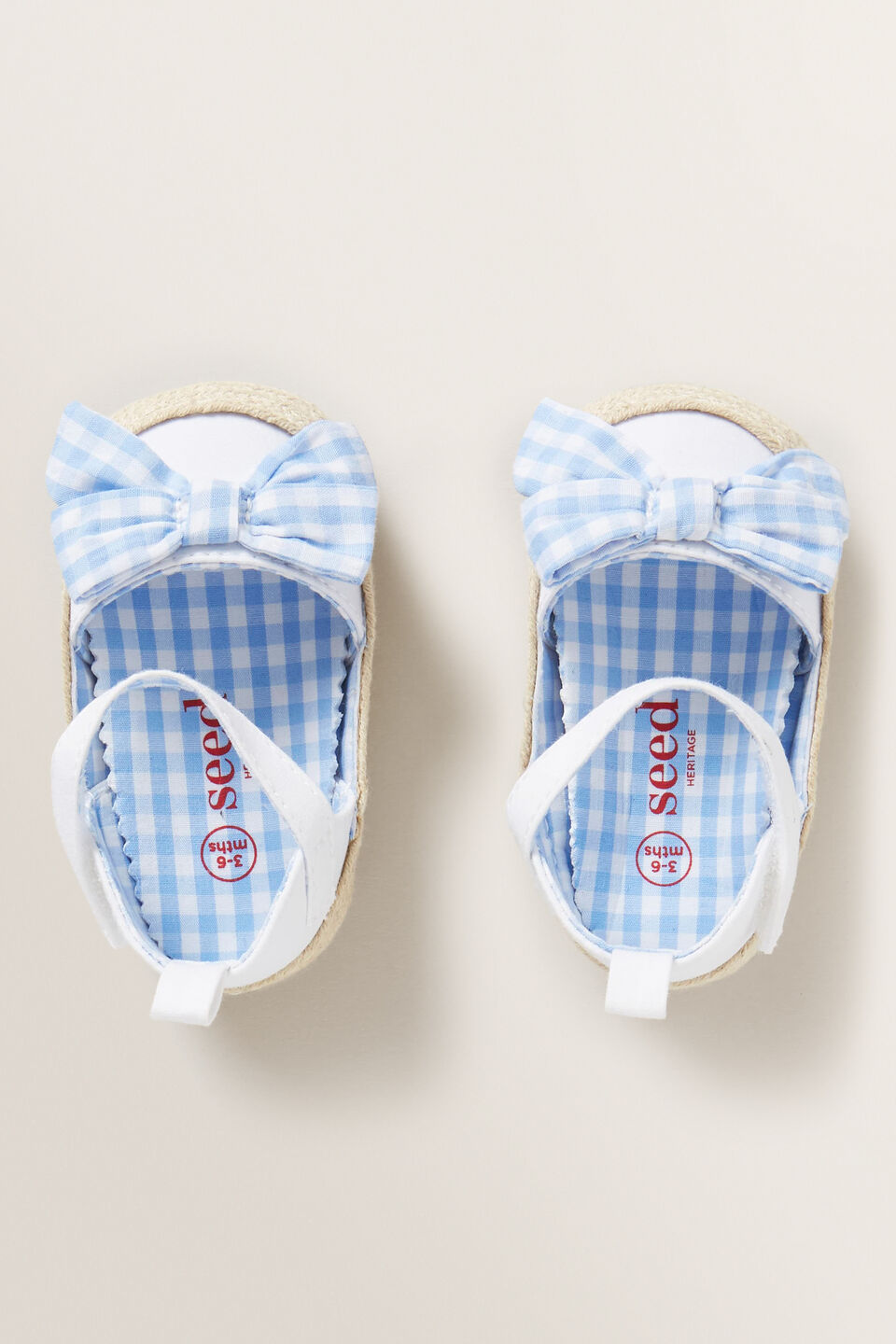 Gingham Espadrille  