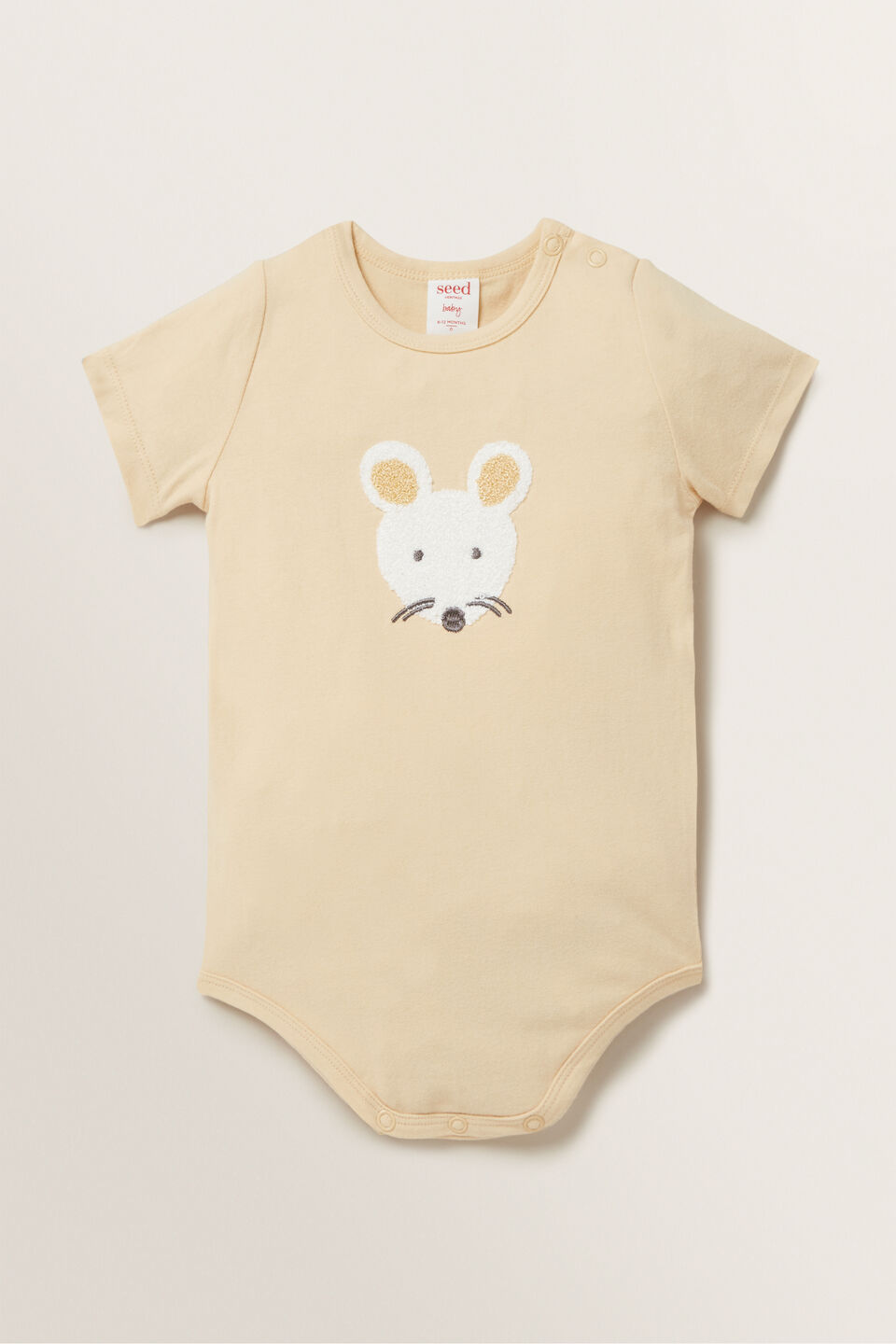 Chenille Mouse Bodysuit  