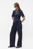 Tailored Pleat Pant  Midnight Sky  hi-res