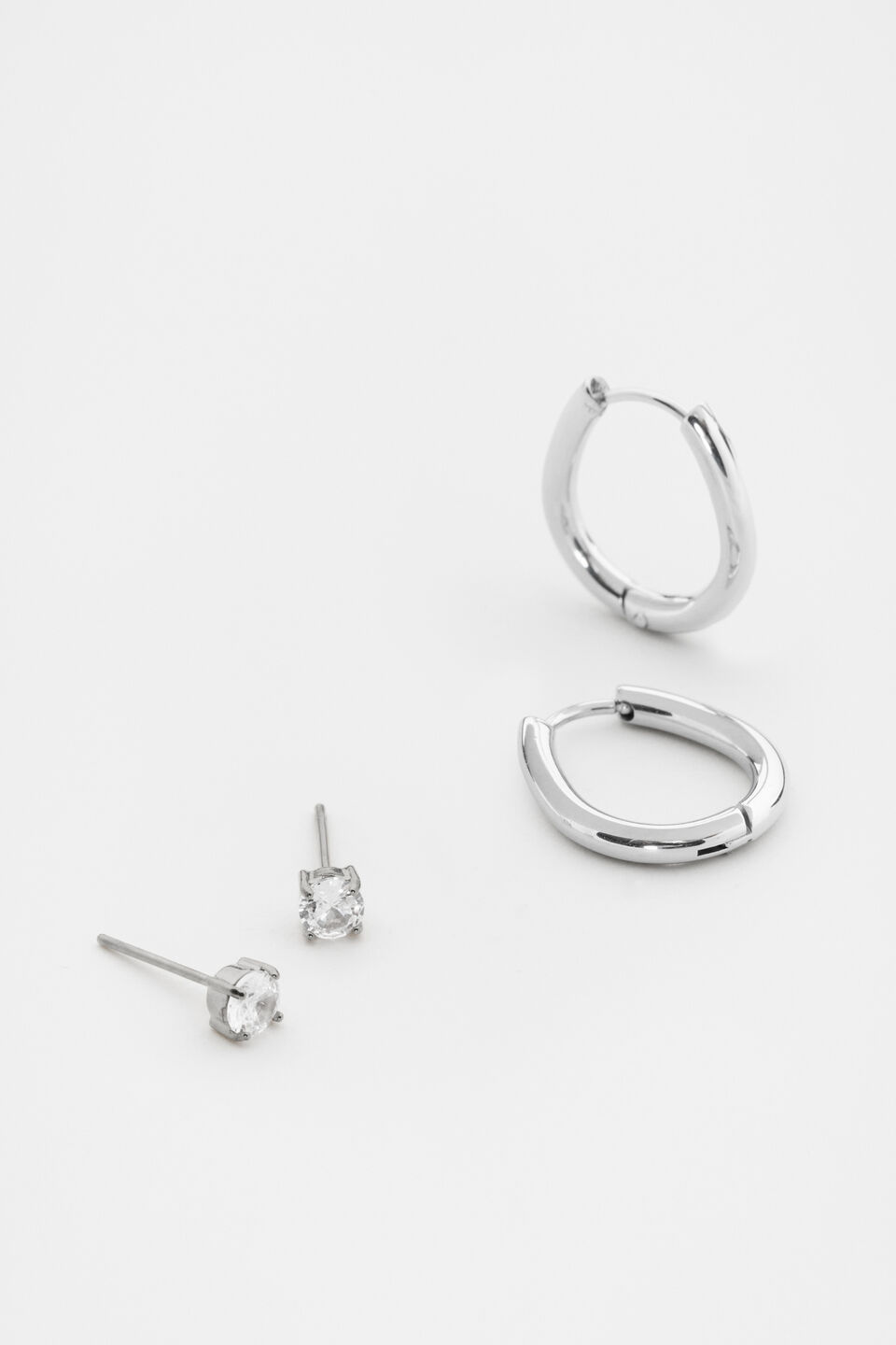 Waterproof Huggie Ear Pack  Silver