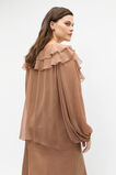 Ruffle Detail Blouse  Amaretto  hi-res