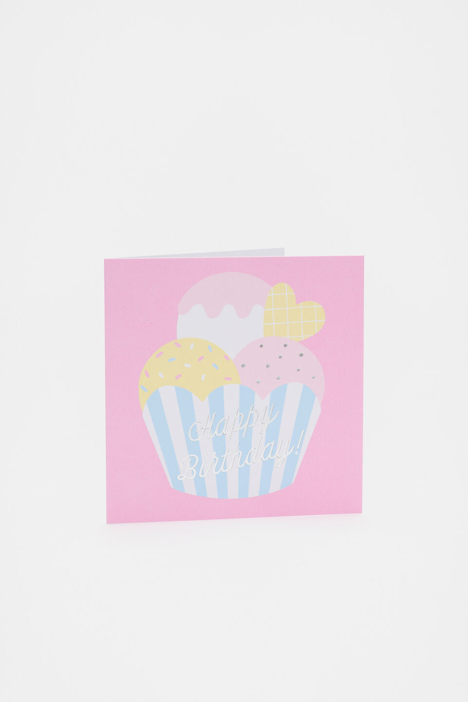 Happy Birthday Ice Cream Card  Multi
