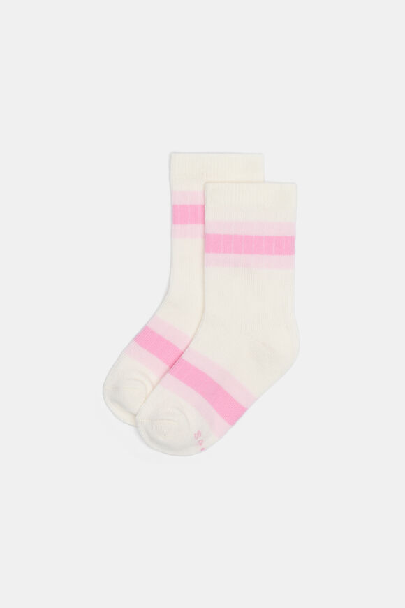 Stripe Sock  Cherry Blossom  hi-res