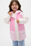 Colourblock Raincoat  Pink Multi  hi-res
