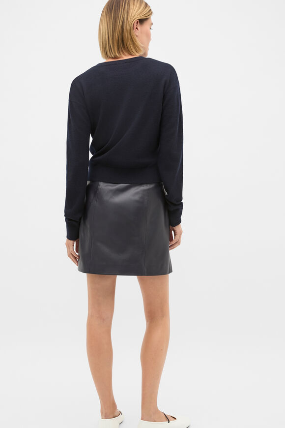 Australian Merino Pullover  Twilight Blue  hi-res