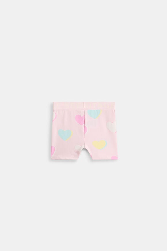 Heart Bike Short  Pink Lemonade  hi-res