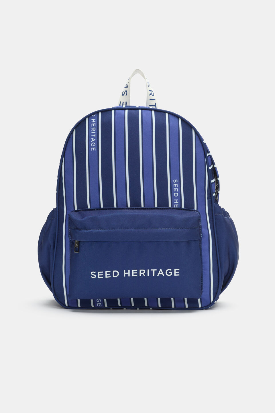 Stripe Backpack  Blue Multi