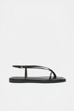 Chiara Flat Sandal  Black  hi-res