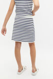 Stripe Knit Skirt  New Navy  hi-res