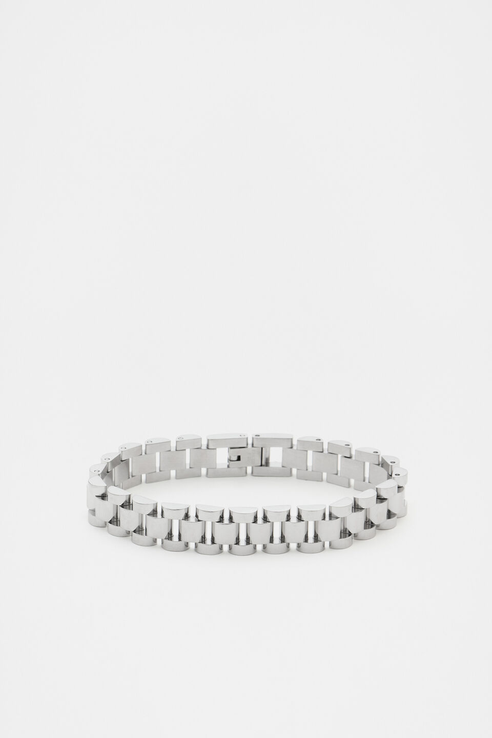 Waterproof Watch Link Bracelet  Silver