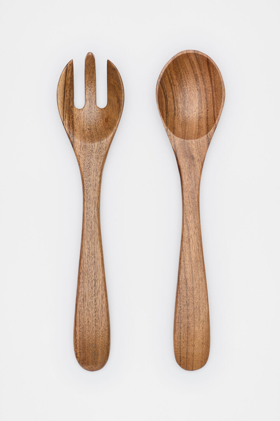 Sawyer Salad Servers  Acacia