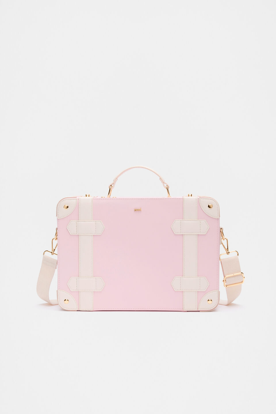 Medium Suitcase  Dusty Rose