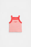 Core Logo Rib Tank  Strawberry Red  hi-res