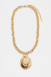 Shell Pendant Necklace  Gold  hi-res