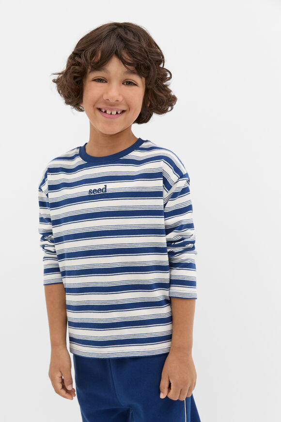 Core Stripe Rugby  French Navy  hi-res