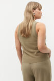 Knit Halter Vest  Rosemary  hi-res
