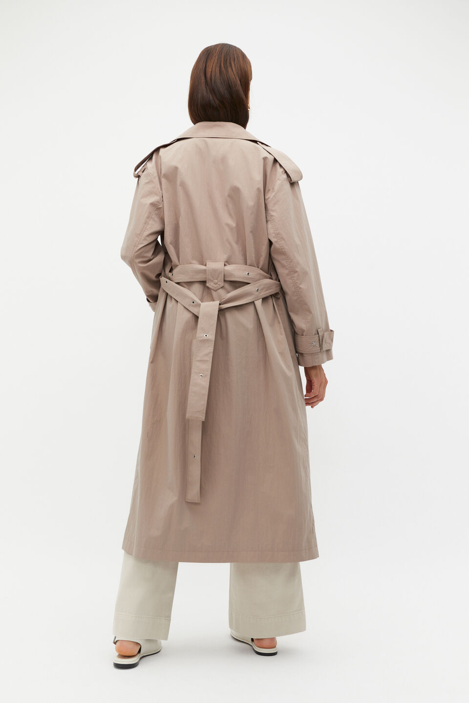 Parachute Trench Coat  Cookie
