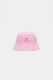 Pink Mini Initial Bucket Hat  A  hi-res