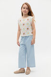 Pull On Pant  Powder Blue Wash  hi-res