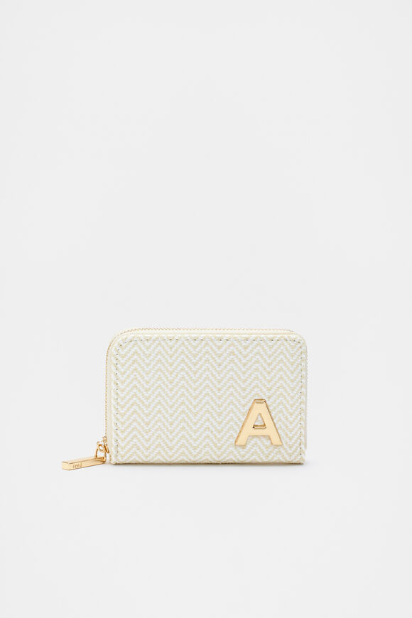 Initials Coin Purse  A  hi-res