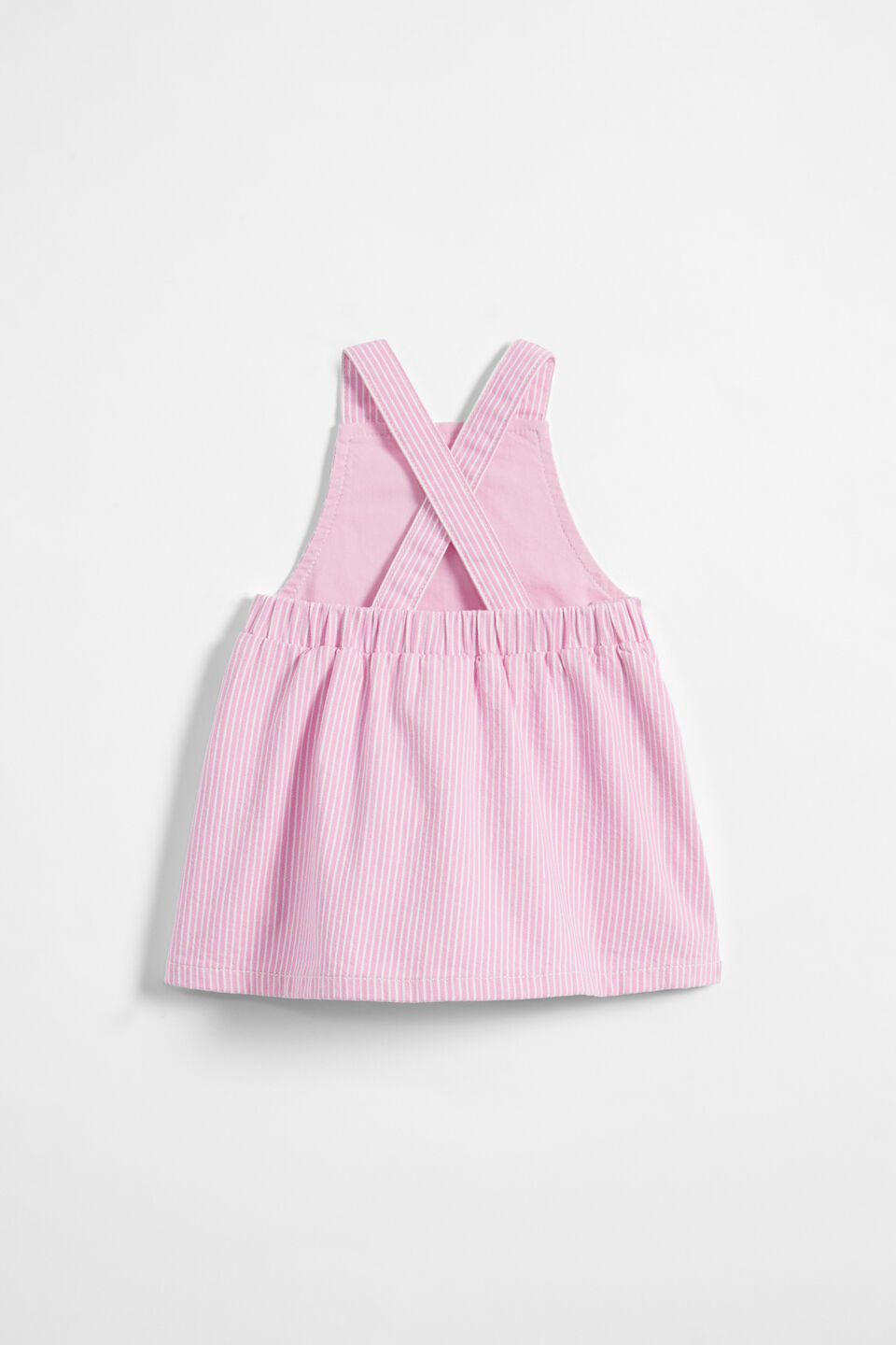 Core Logo Pinafore  Candy Pink